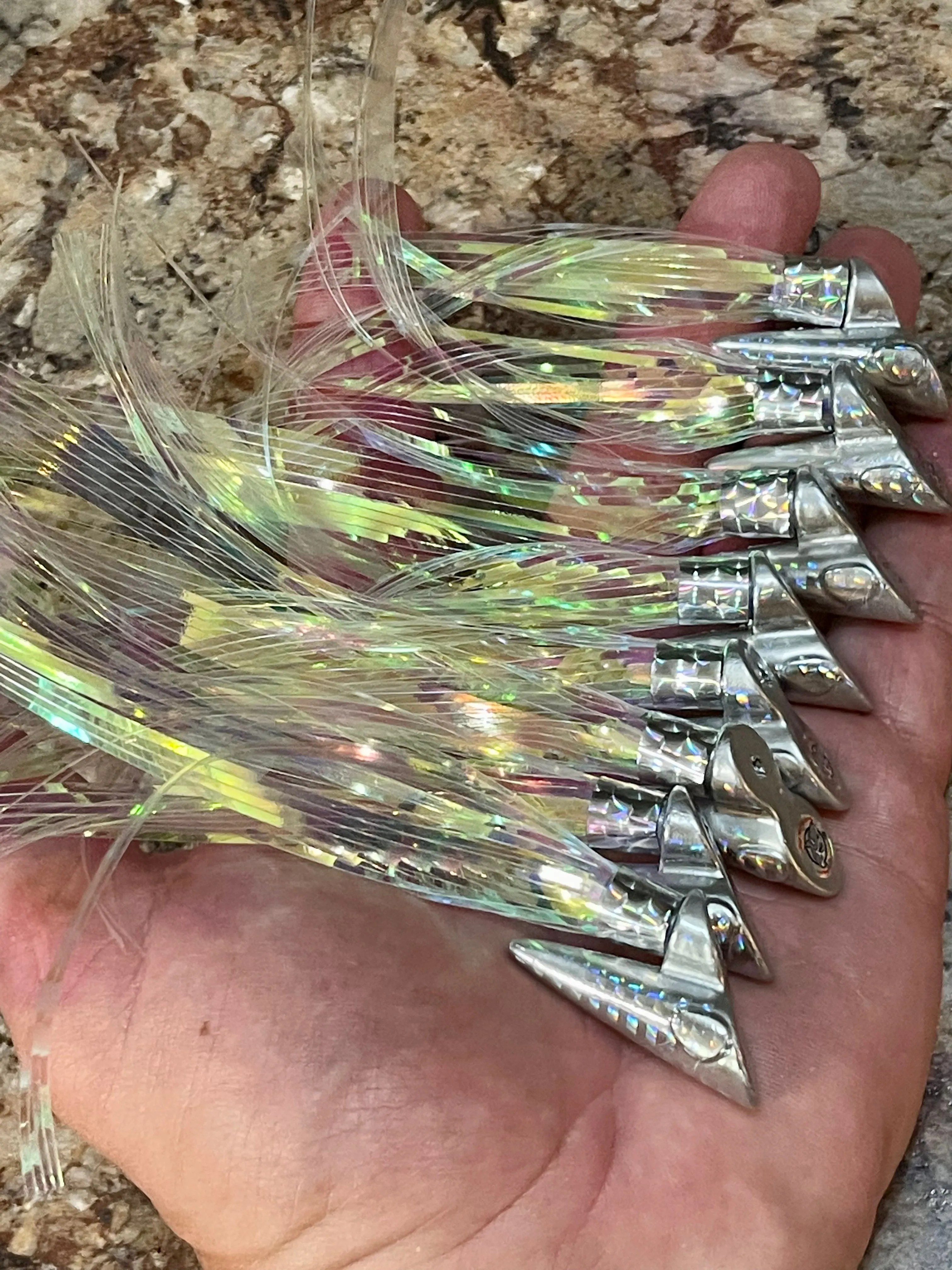 1.5 oz silver reflective mackahoos
