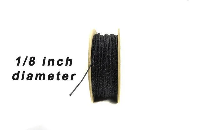 1/8 Inch Braided Reflective Deck Line (1 ft)