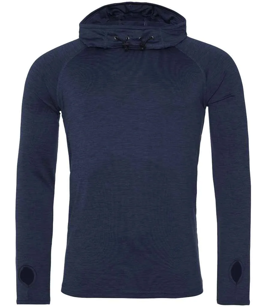 AWDis Cool Cowl Neck Top | Navy Melange