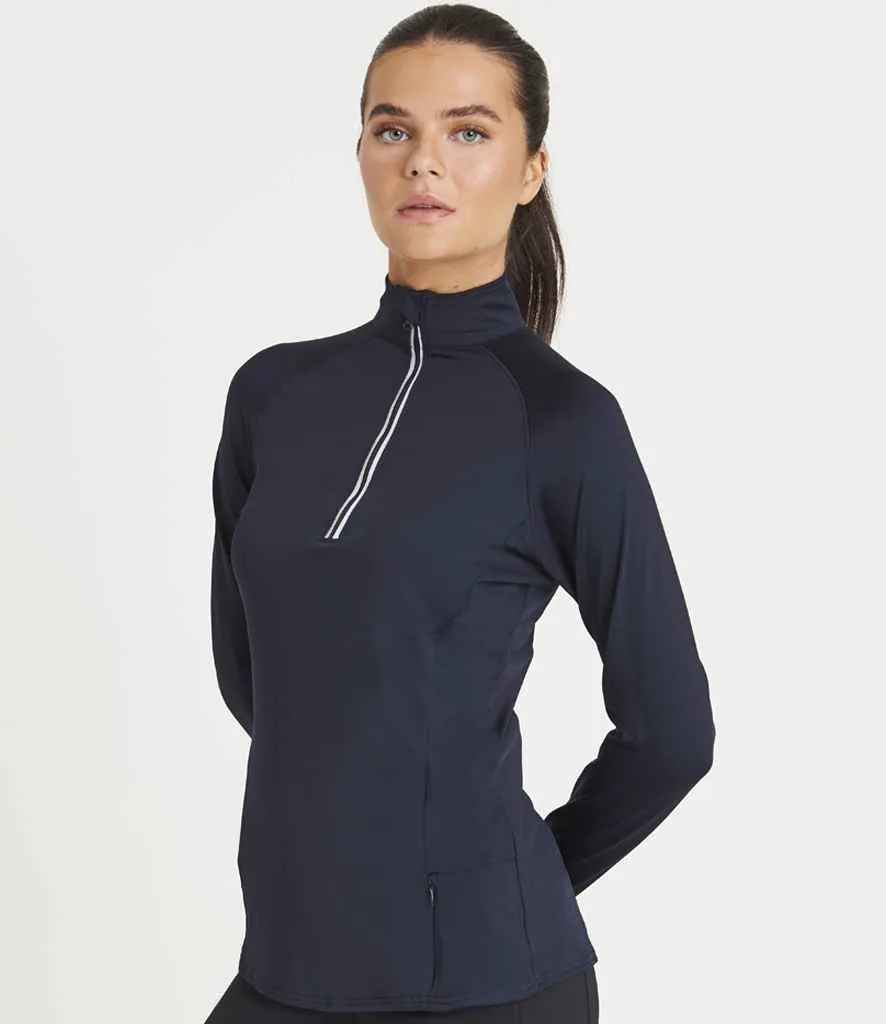 AWDis Ladies Cool-Flex™ Half Zip Top | French Navy
