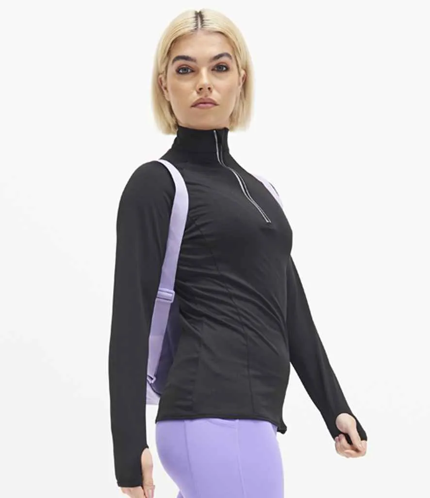 AWDis Ladies Cool-Flex™ Half Zip Top | Jet Black