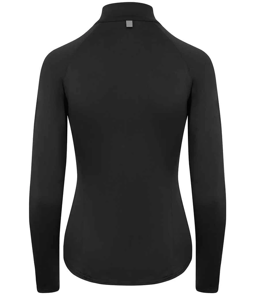 AWDis Ladies Cool-Flex™ Half Zip Top | Jet Black