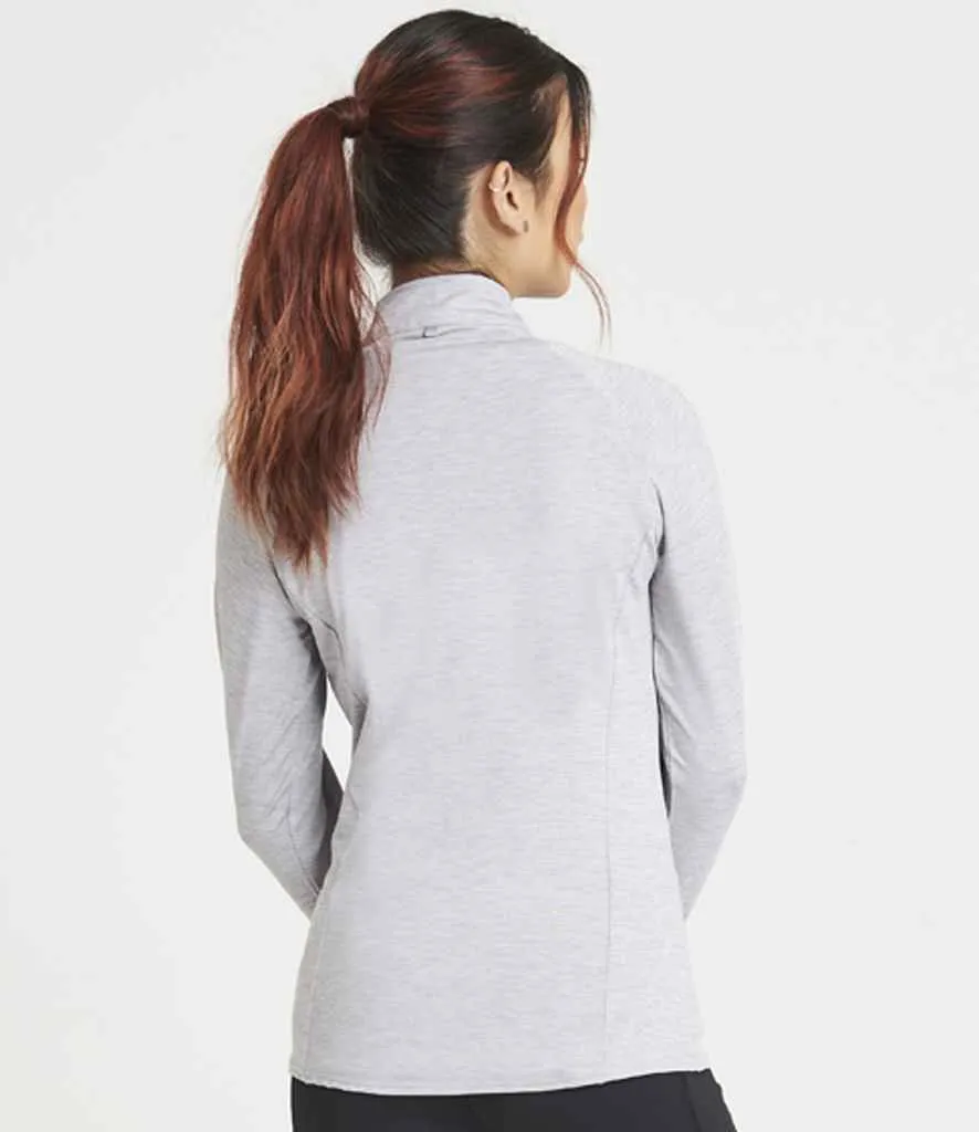 AWDis Ladies Cool-Flex™ Half Zip Top | Silver Grey