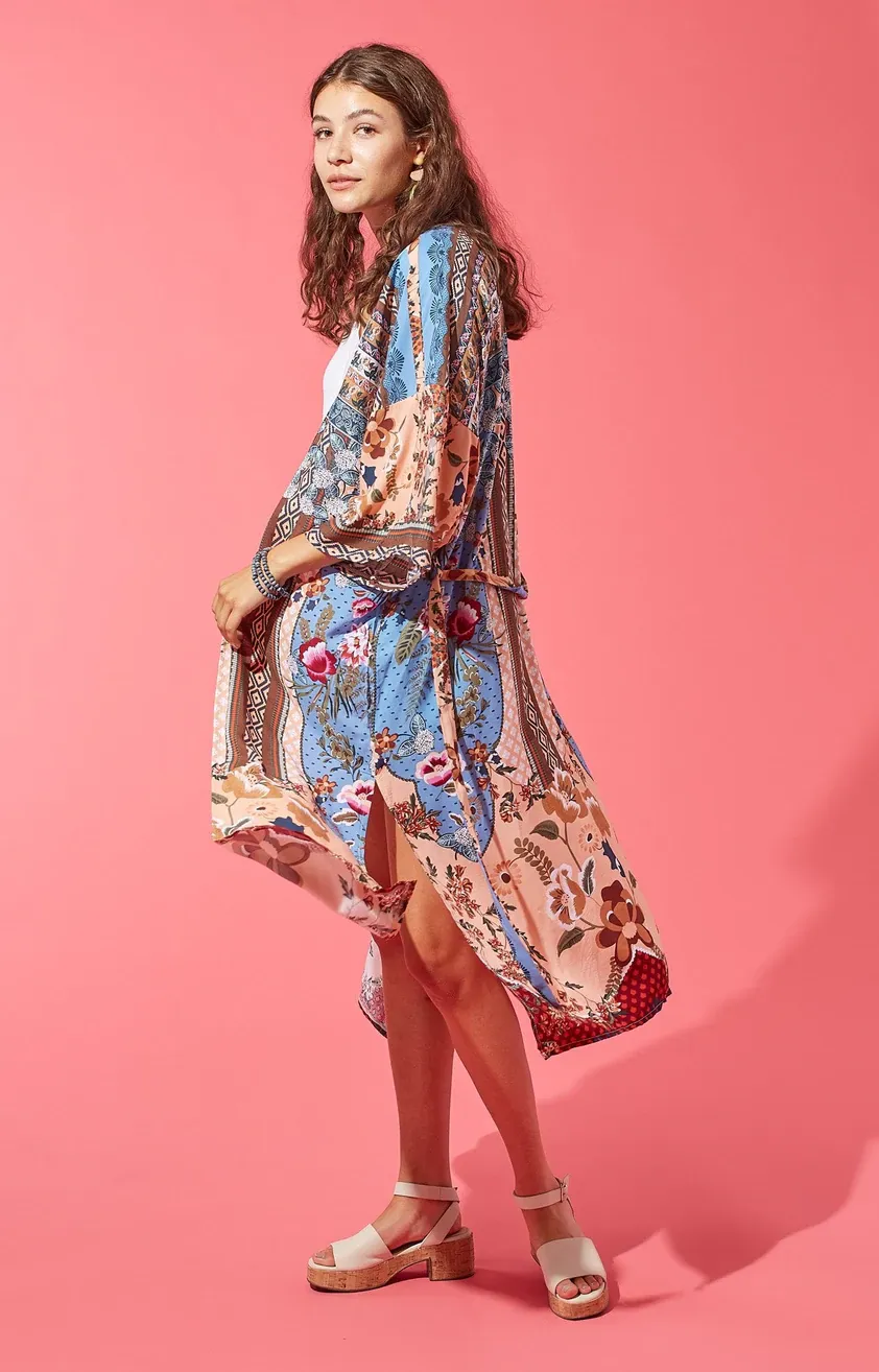 Boho Garden Chic Kimono