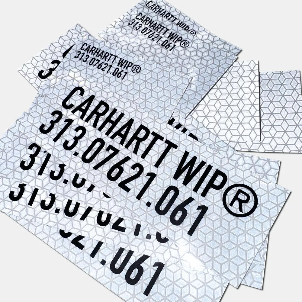 Carhartt WIP Tour Sticker Bag (10 Pack) Reflective