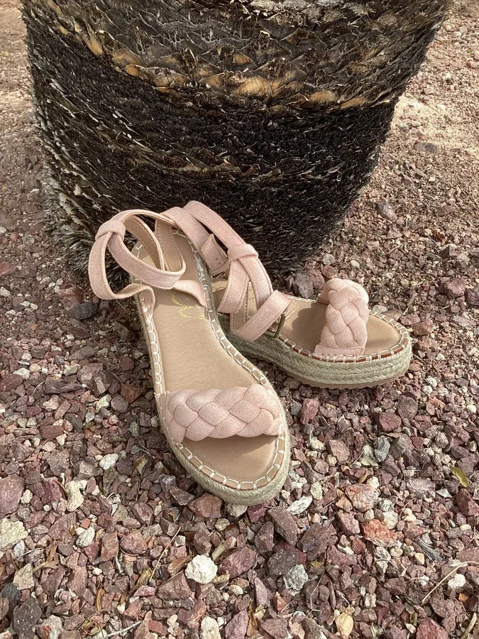 Coastal Chic Platform Sandal