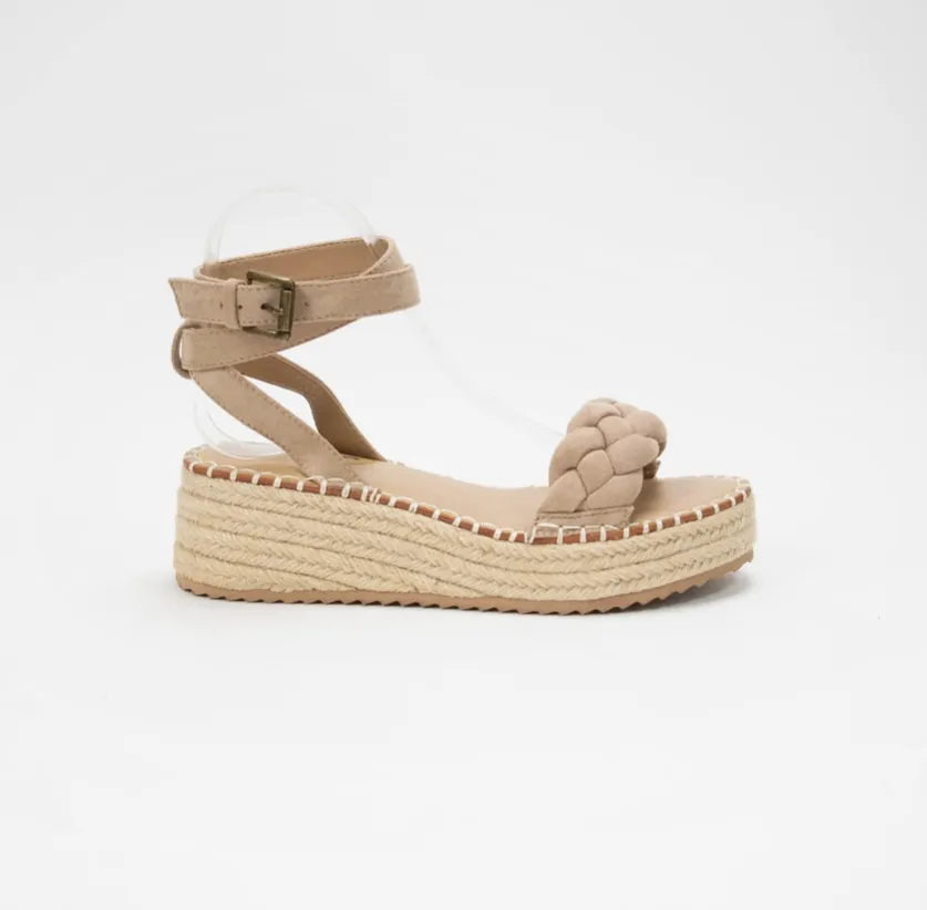 Coastal Chic Platform Sandal