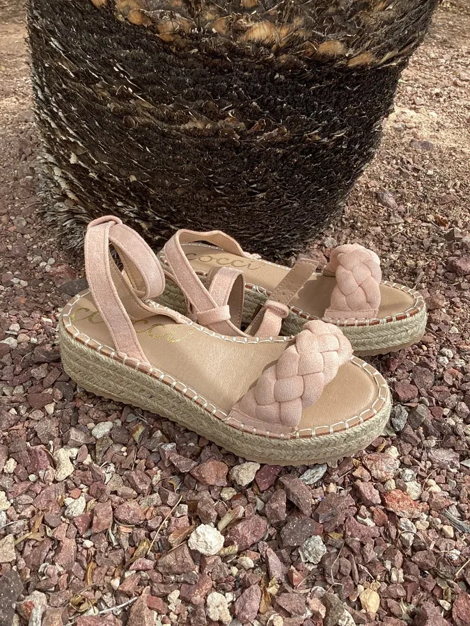 Coastal Chic Platform Sandal