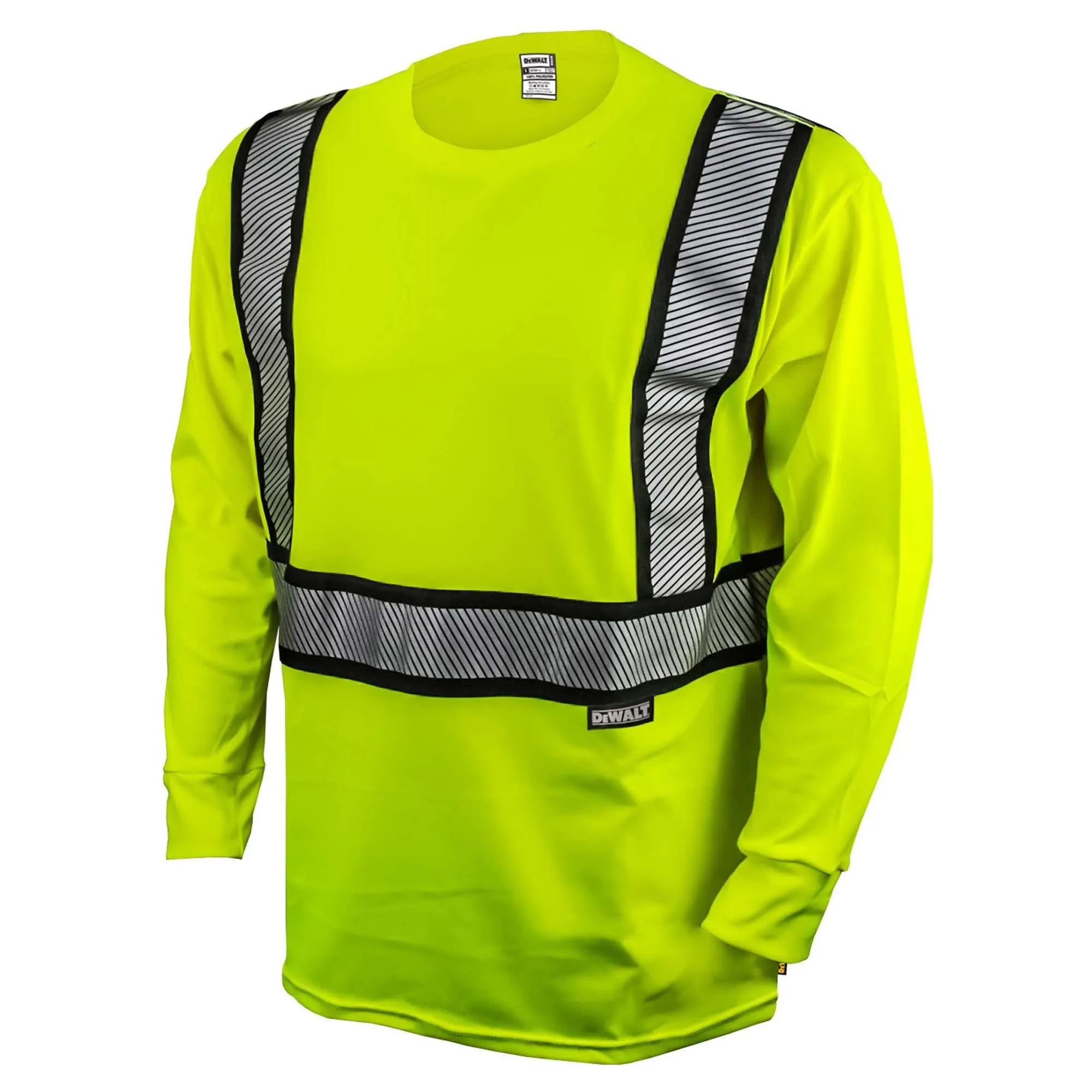 DEWALT DST921 Type R Class 2 Long Sleeve Modacrylic FR Safety Shirt