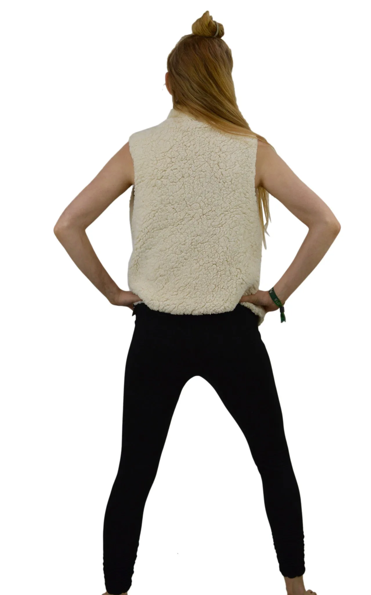 Gillet Polar Fleece sleeveless Waist coat.