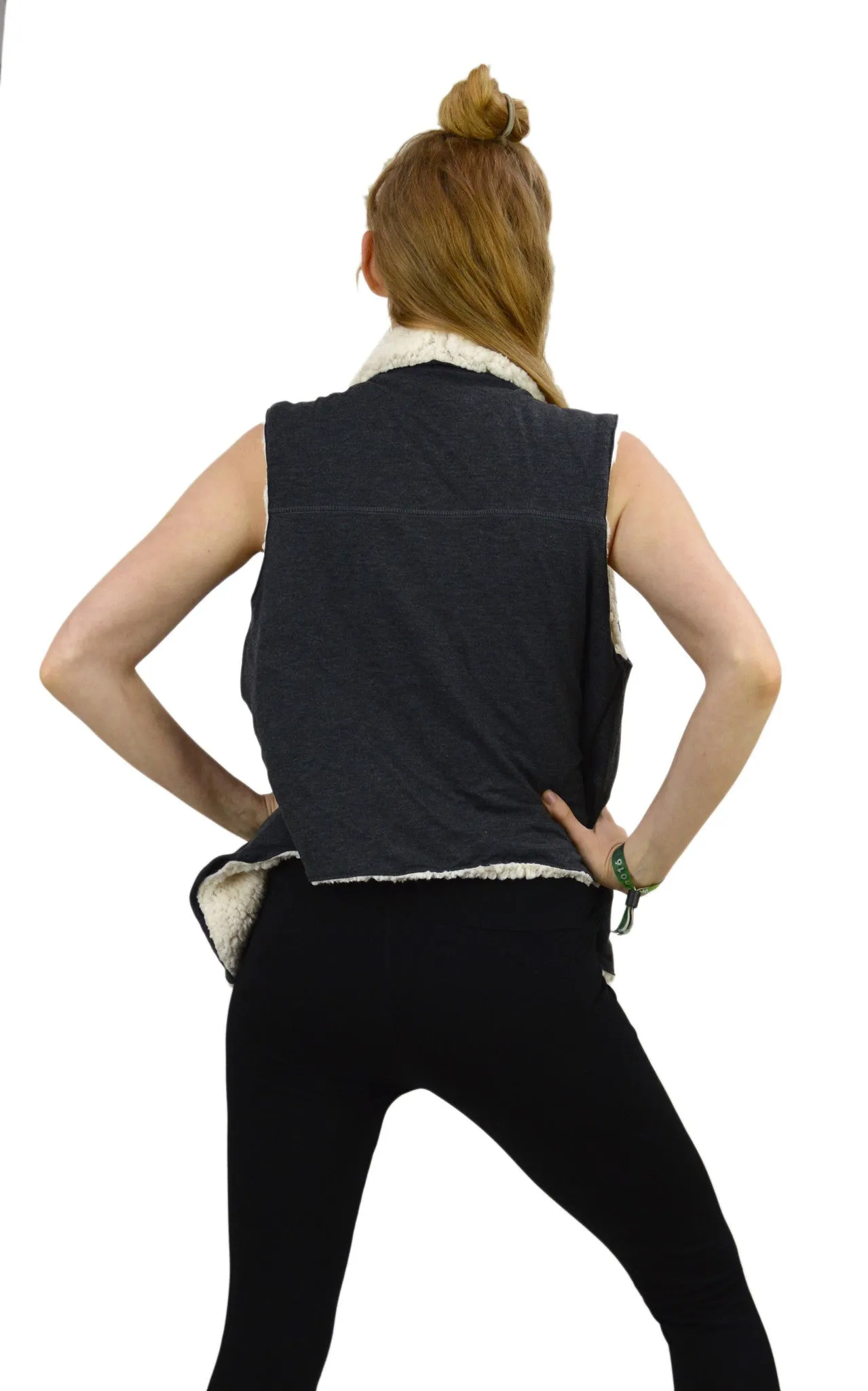 Gillet Polar Fleece sleeveless Waist coat.