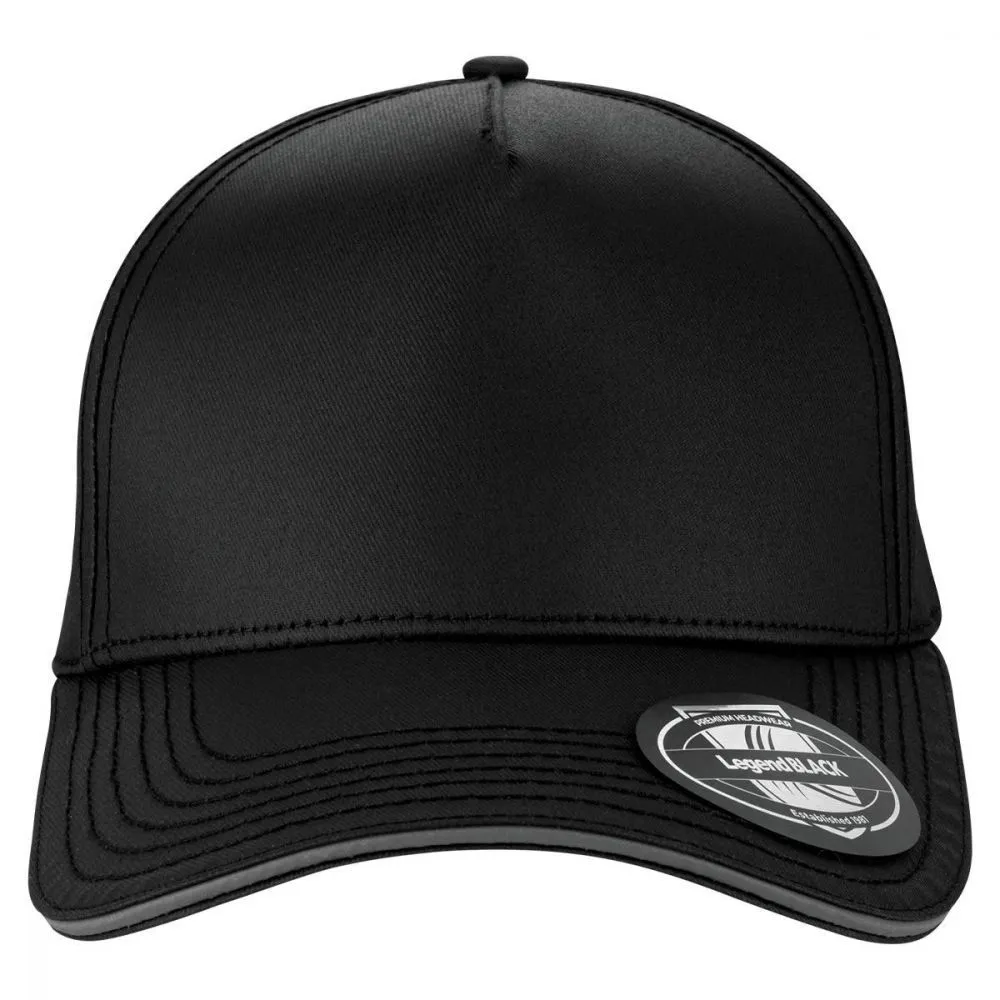 Harley Cap - Black Reflective Silver