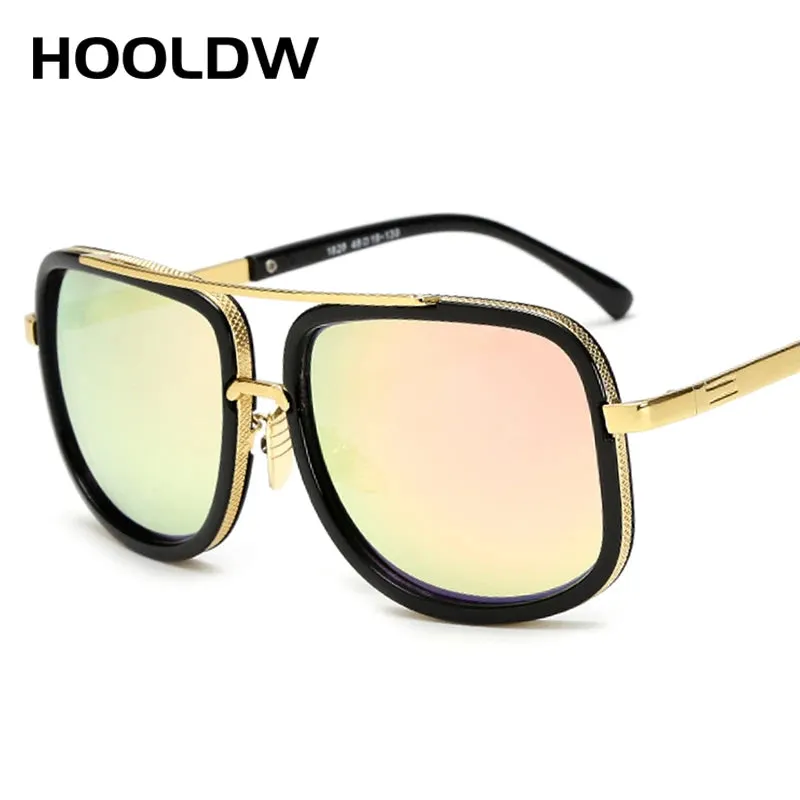 HOOLDW Luxury Oversize Square Sunglasses Men Women Big Frame Outdoor Sports Shades Sun Glasses Driving Goggles Glasses UV400