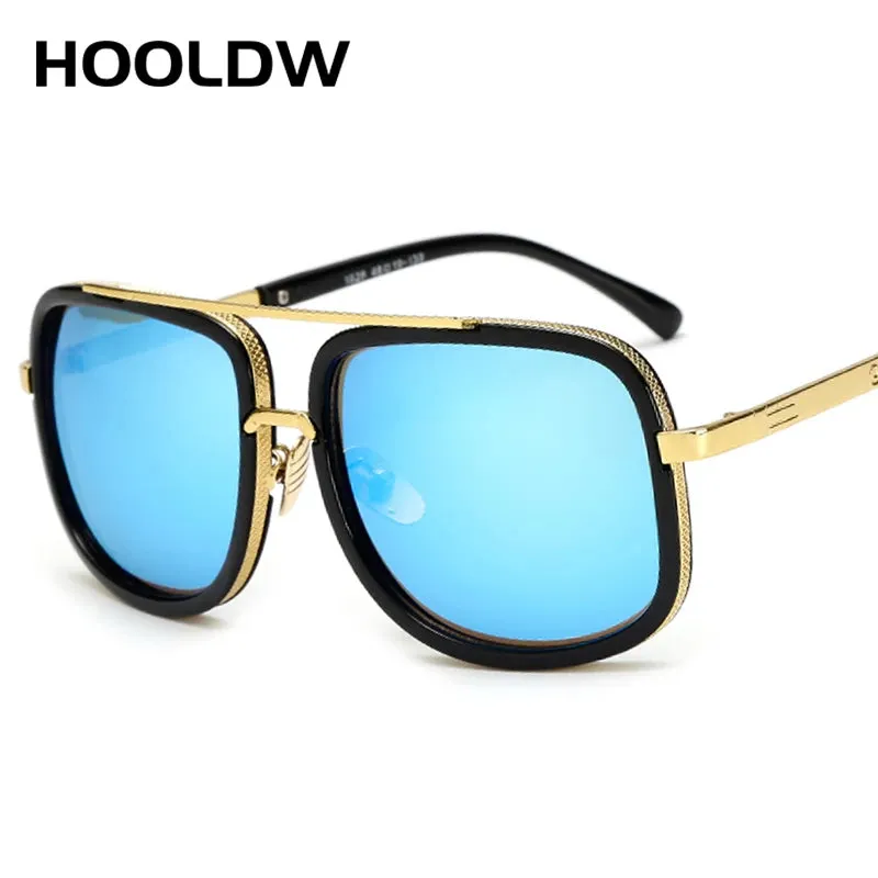 HOOLDW Luxury Oversize Square Sunglasses Men Women Big Frame Outdoor Sports Shades Sun Glasses Driving Goggles Glasses UV400