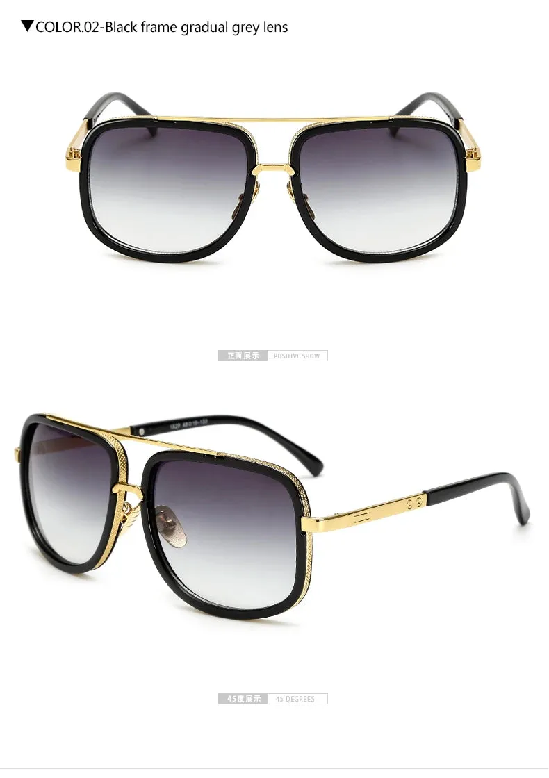 HOOLDW Oversize Square Sunglasses Superstar Luxury Polarized Sun Glasses Men Women Outdoor Sports Driving Shades Glasses UV400