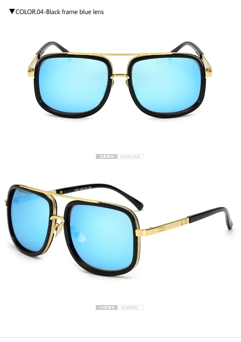 HOOLDW Oversize Square Sunglasses Superstar Luxury Polarized Sun Glasses Men Women Outdoor Sports Driving Shades Glasses UV400