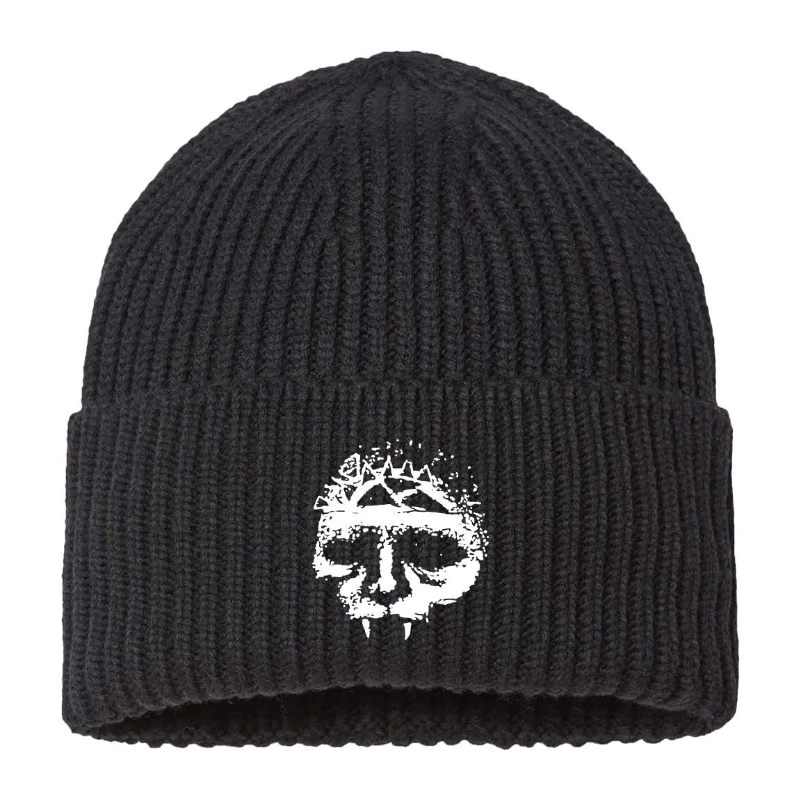 Integrity "Skull" Premium Black Beanie