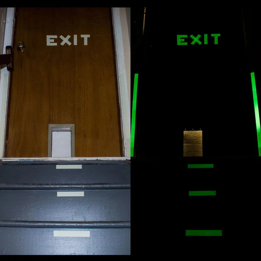 Luminous Tape Self-adhesive Night Vision Glow In Dark Safety Warning Reflective Sticker Home Decorations Tape Adhesive