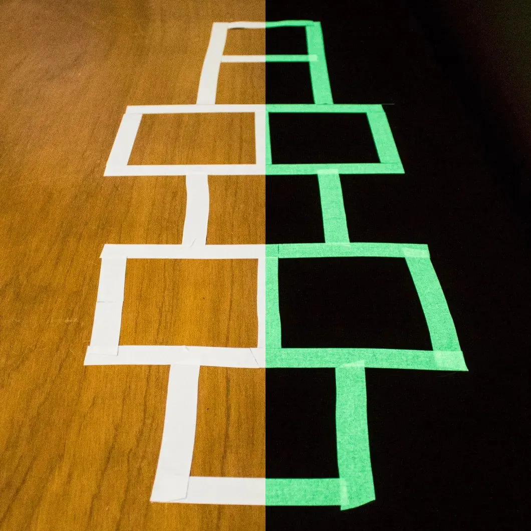 Luminous Tape Self-adhesive Night Vision Glow In Dark Safety Warning Reflective Sticker Home Decorations Tape Adhesive