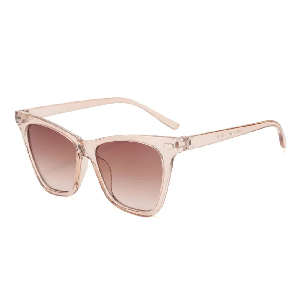 Oversized Cat Eye Sunglasses 2024 Women Shades Trending Men Gradient Sun Glasses Shades UV400 Glasses Goggles