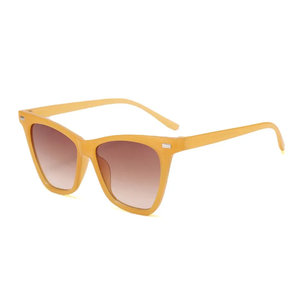 Oversized Cat Eye Sunglasses 2024 Women Shades Trending Men Gradient Sun Glasses Shades UV400 Glasses Goggles
