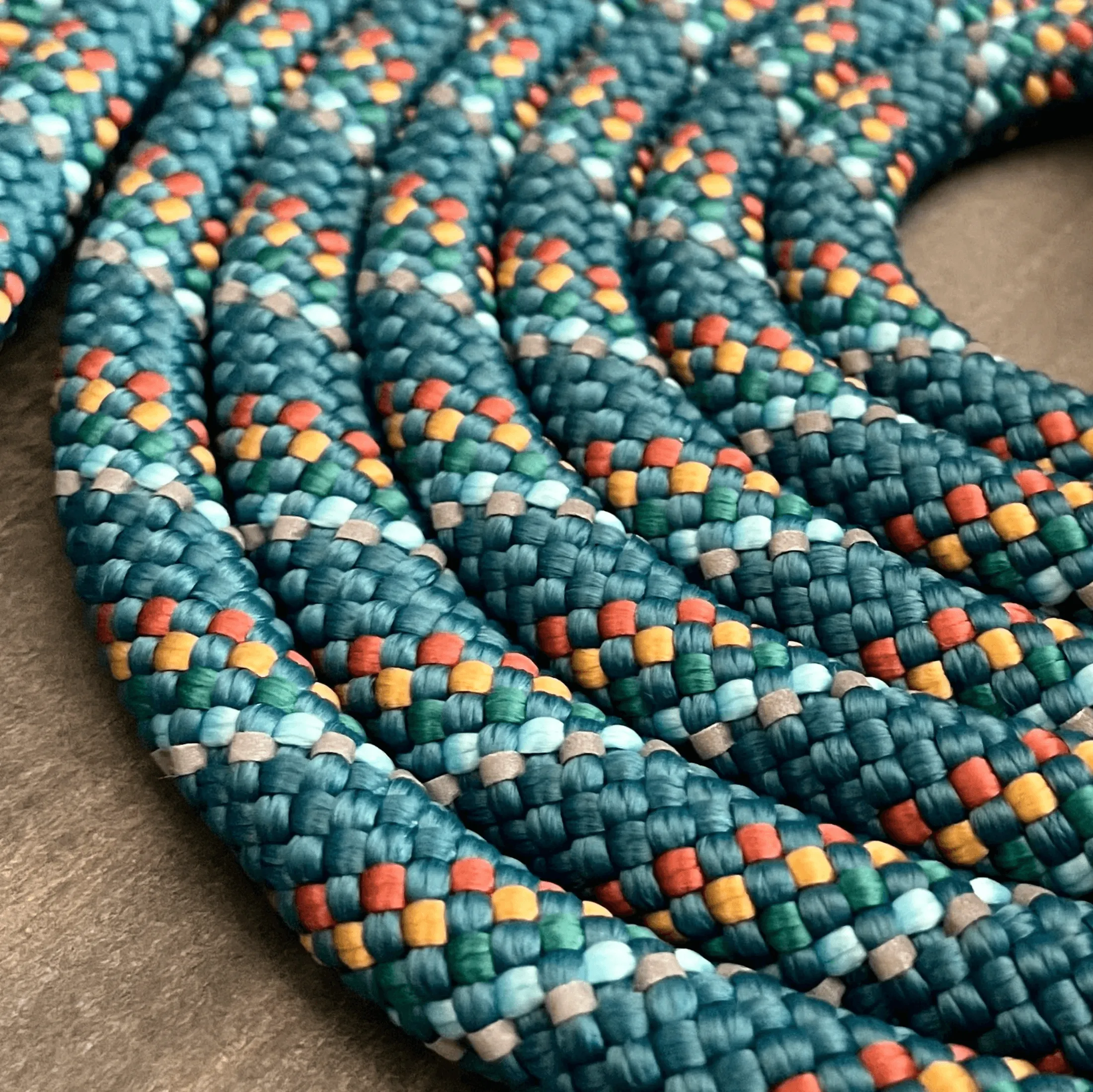 Pacific Blue Reflective Rope Leash