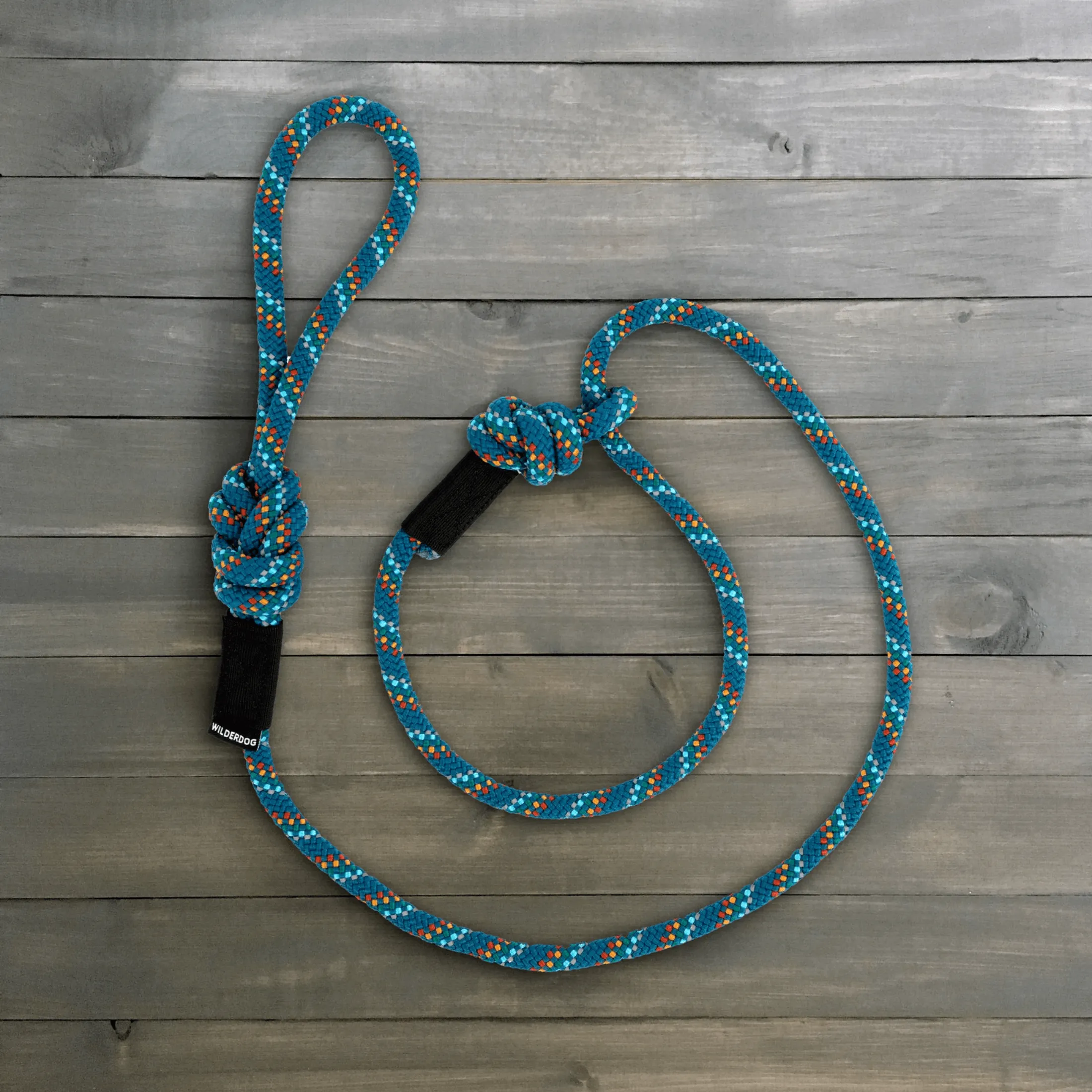 Pacific Blue Reflective Rope Leash