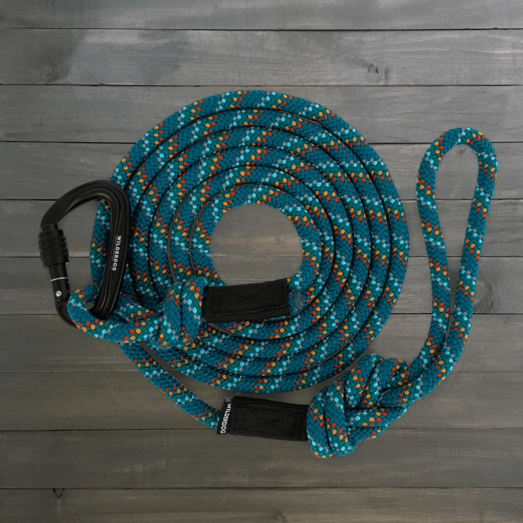 Pacific Blue Reflective Rope Leash
