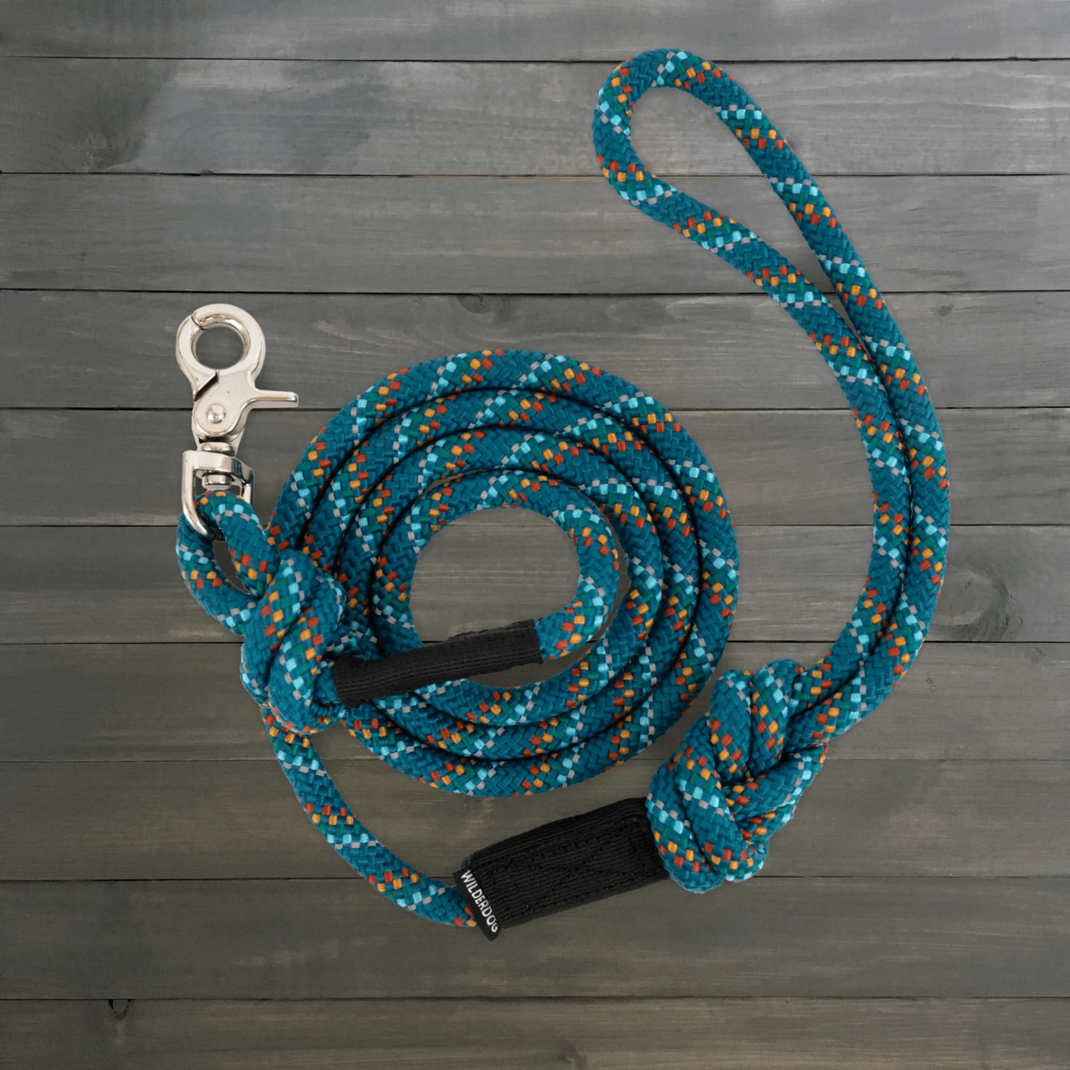 Pacific Blue Reflective Rope Leash