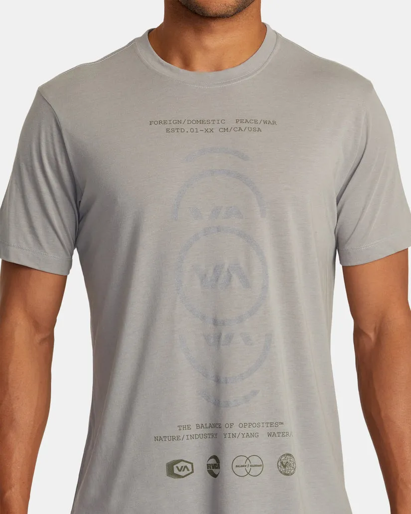 RVCA Circle Splitter T-Shirt