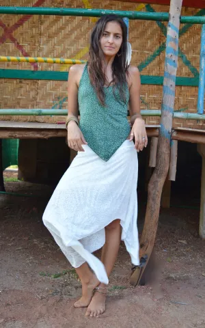 Sheer Boho Gypsy Skirt