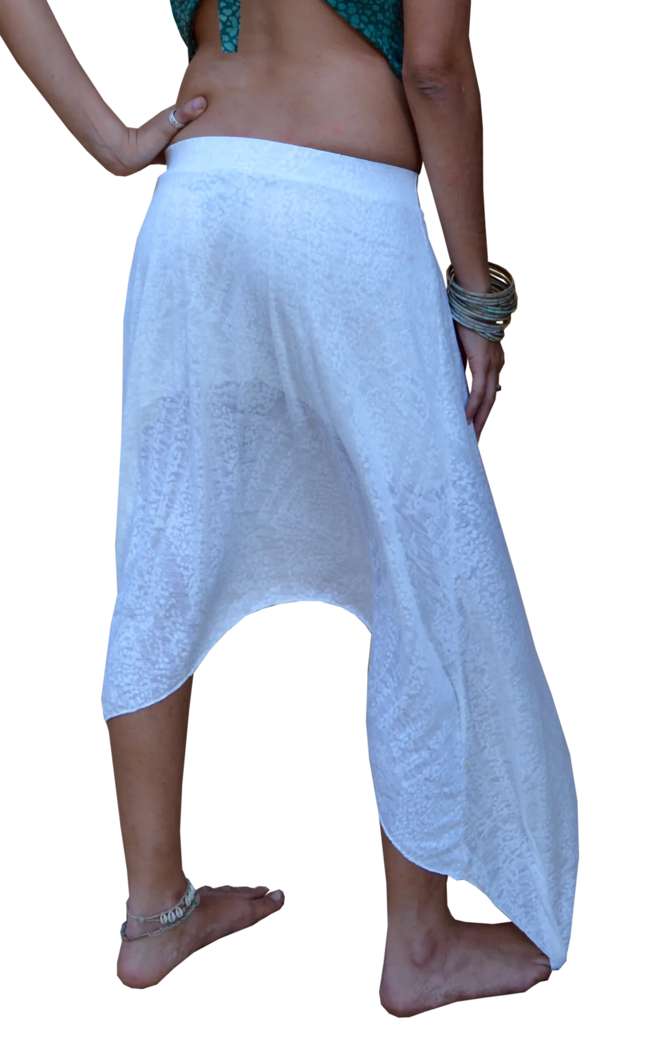 Sheer Boho Gypsy Skirt