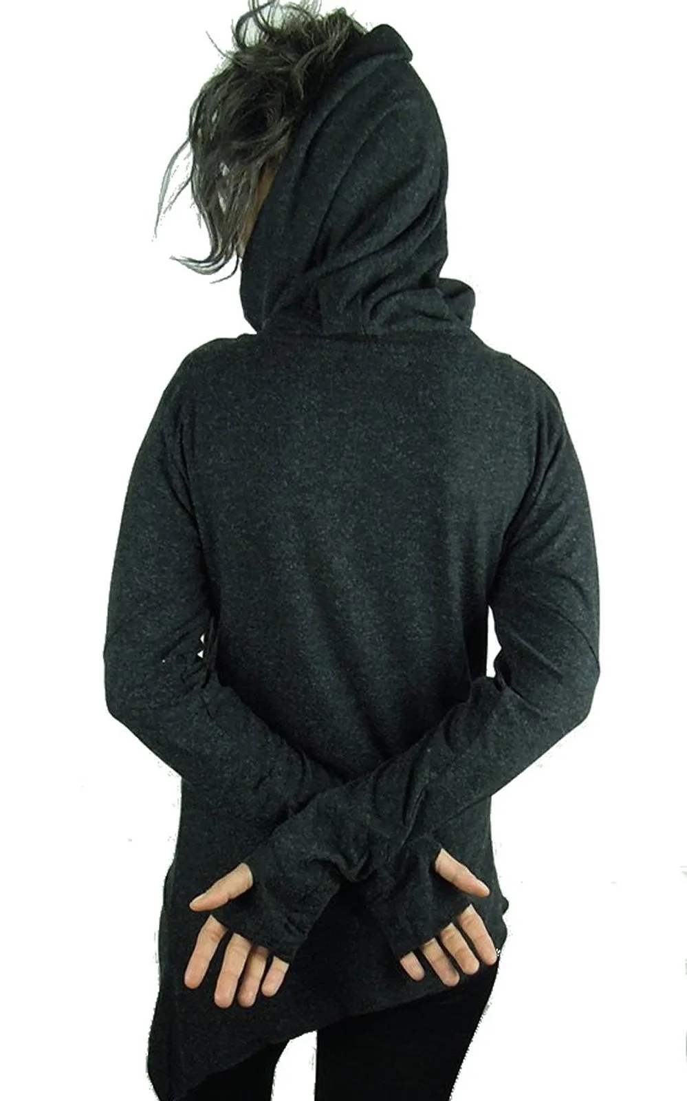 Turtleneck Poloneck Sweater Hoody