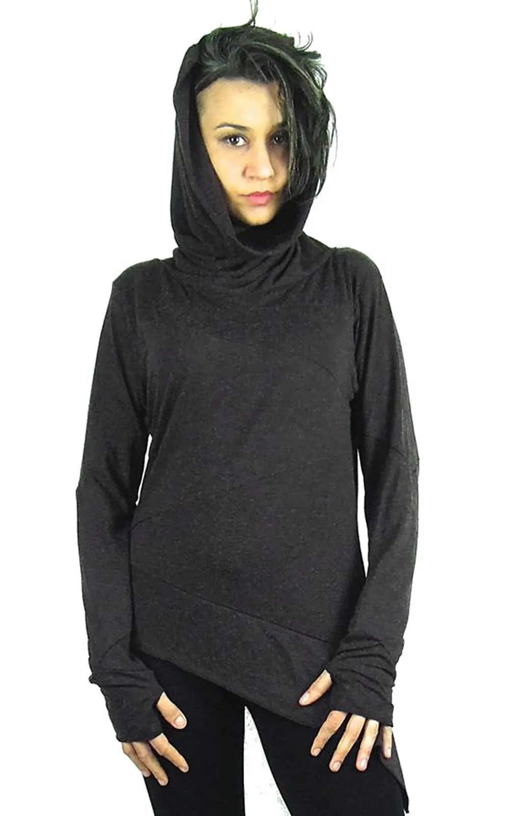 Turtleneck Poloneck Sweater Hoody