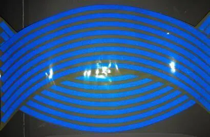Wheel Hub Decal Sticker Reflective Stripes for 16/17/18 in Motorcycle & Car Rims